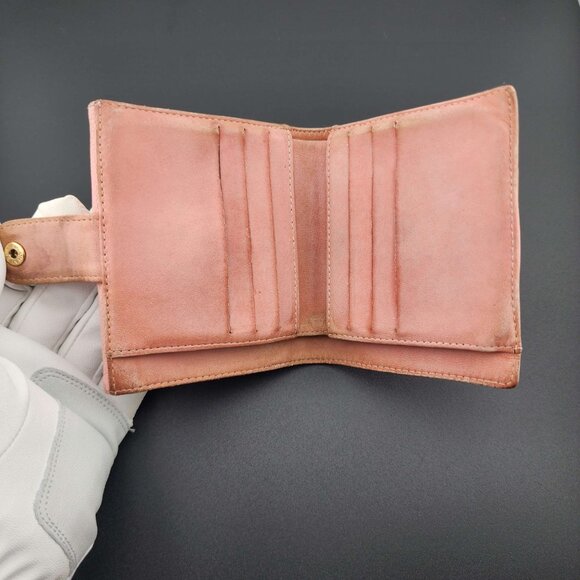 CHANEL Pink Caviar Skin CoCo Mark Bifold Wallet & Coin Purse - Picture 5 of 14